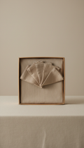 Blushed Sand linen table set