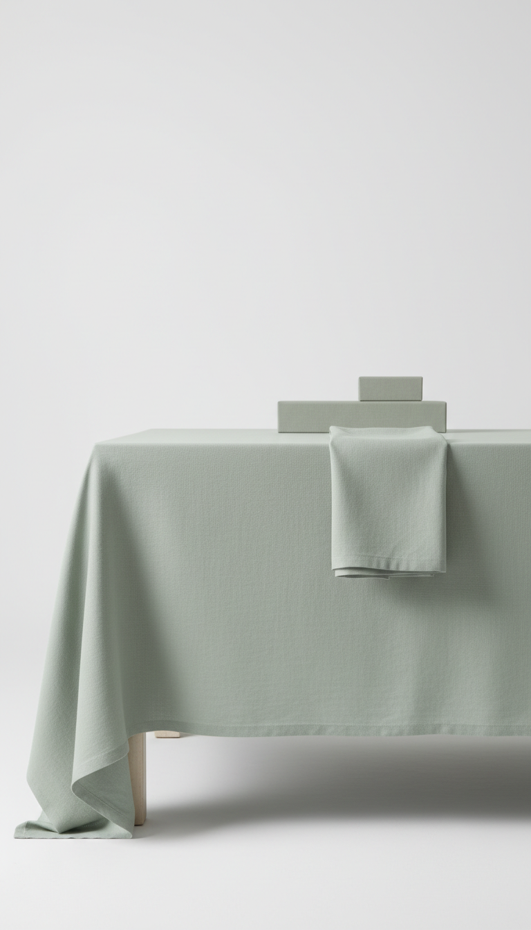 Pale Sage Turkish Linen Set